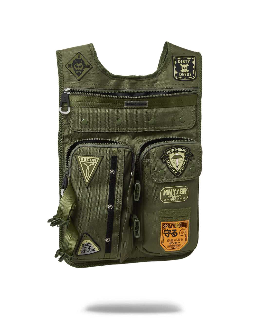 Σακιδια Sprayground Special Ops 3 Vest πρασινο | 2937ACEBR