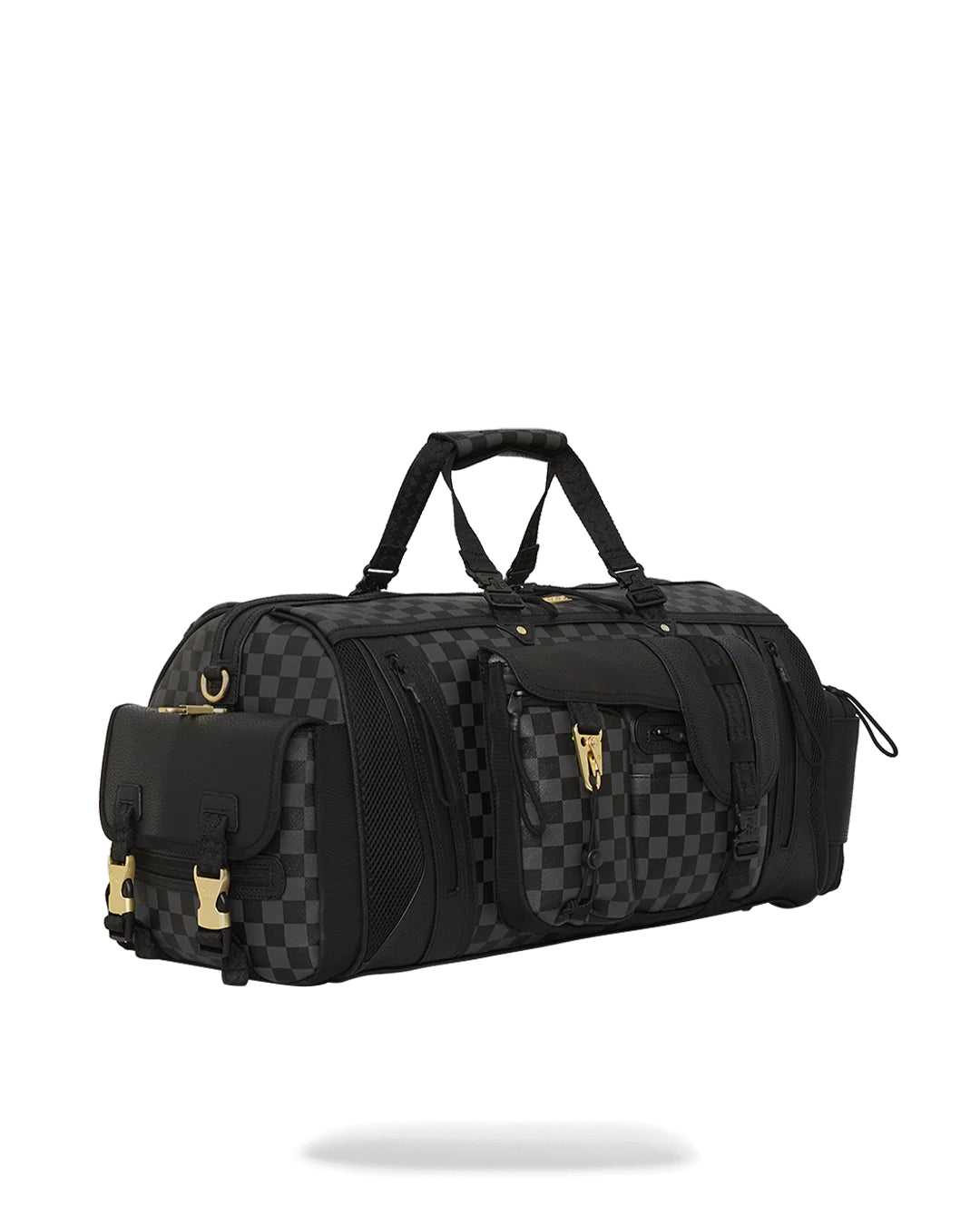 Τσαντεσ Sprayground Special Ops Checkered Cargo Duffle γκρι | 2190WAPIK