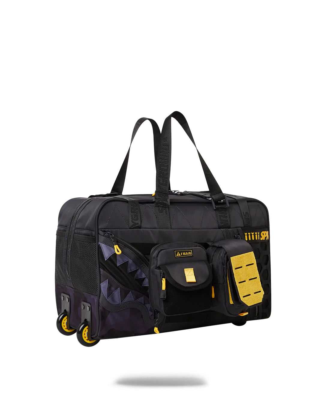 Βαλιτσεσ Sprayground Special Ops V2 Duffle Roller μαυρα | 5081HQAYR