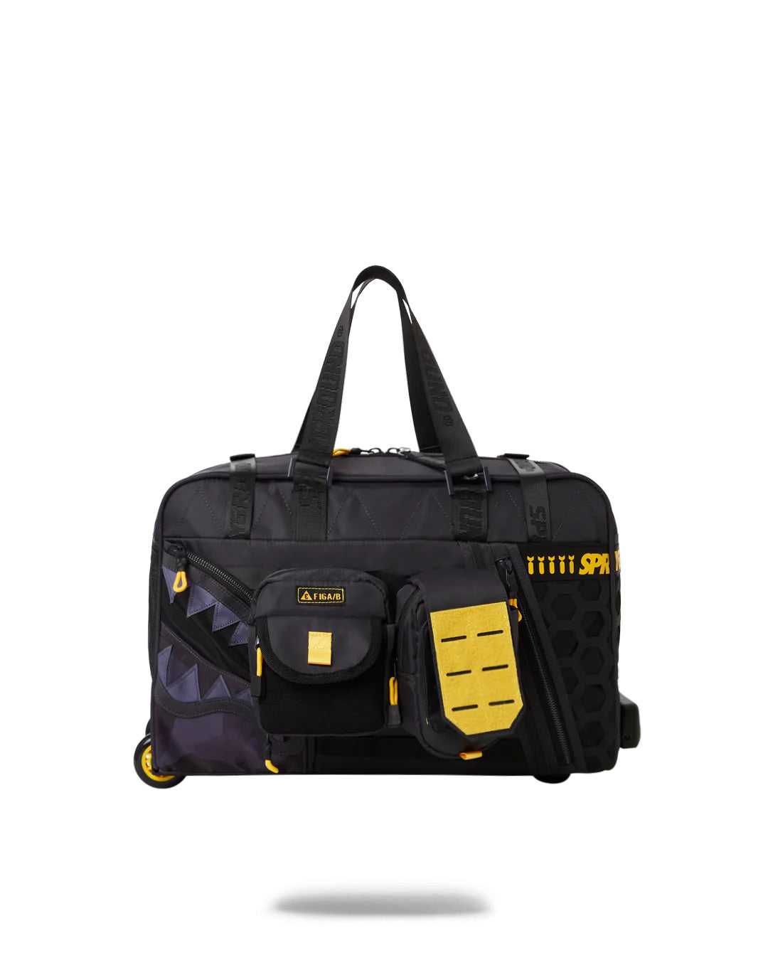 Βαλιτσεσ Sprayground Special Ops V2 Duffle Roller μαυρα | 5081HQAYR