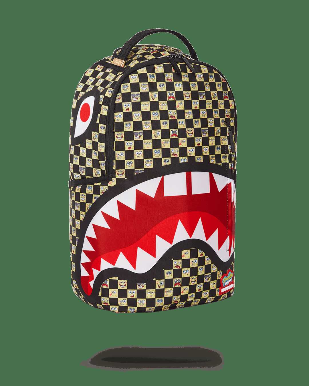 Σακιδια Sprayground Spongebob Checkered μαυρα | 4682ECBFW