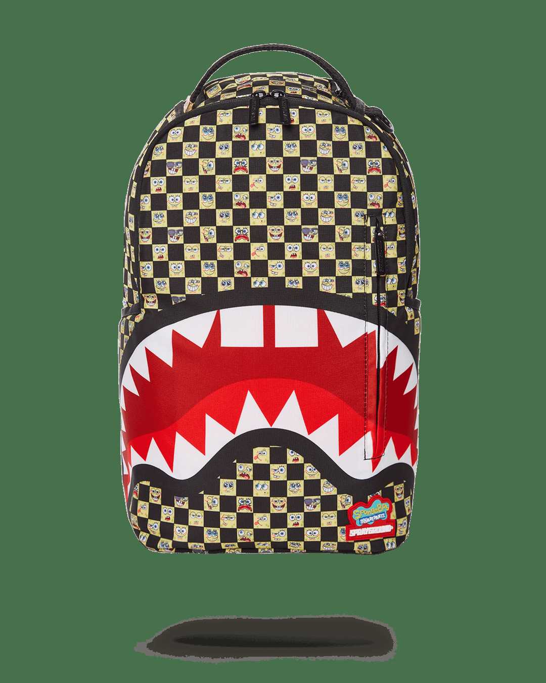 Σακιδια Sprayground Spongebob Checkered μαυρα | 4682ECBFW