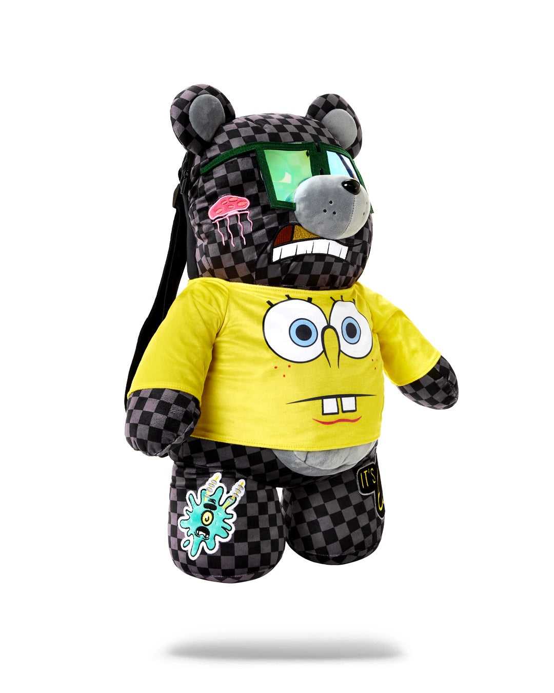 Σακιδια Sprayground Spongebob Money Bear μαυρα | 0136HSUNK