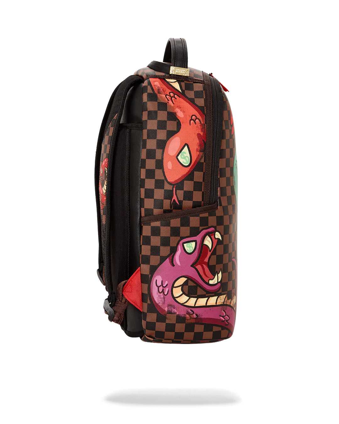 Σακιδια Sprayground Street Art Sip Snakeskin καφε | 6387VLZMF