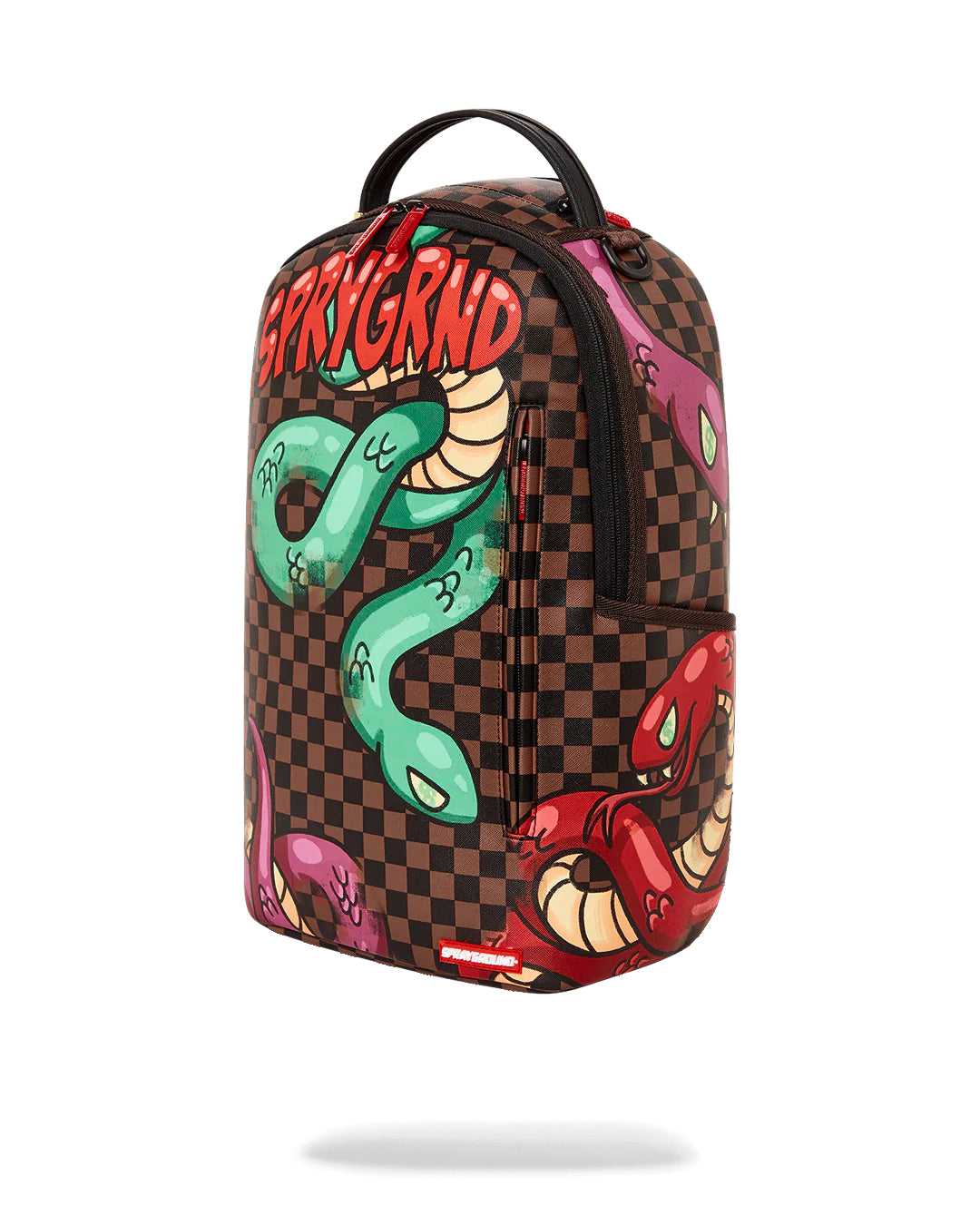 Σακιδια Sprayground Street Art Sip Snakeskin καφε | 6387VLZMF