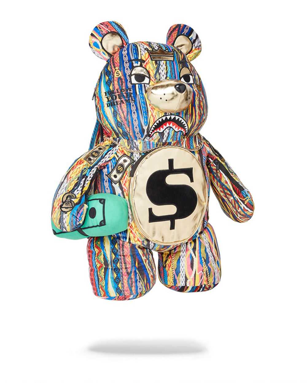 Σακιδια Sprayground Teddy Bear Spoogi μαυρα | 3706GBSXJ