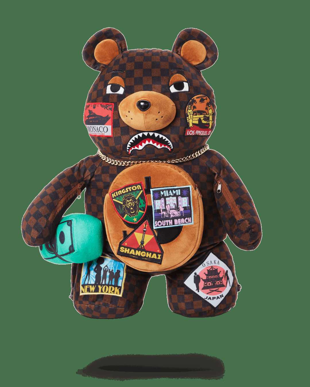 Σακιδια Sprayground Teddy Bear καφε | 6158WEGBK