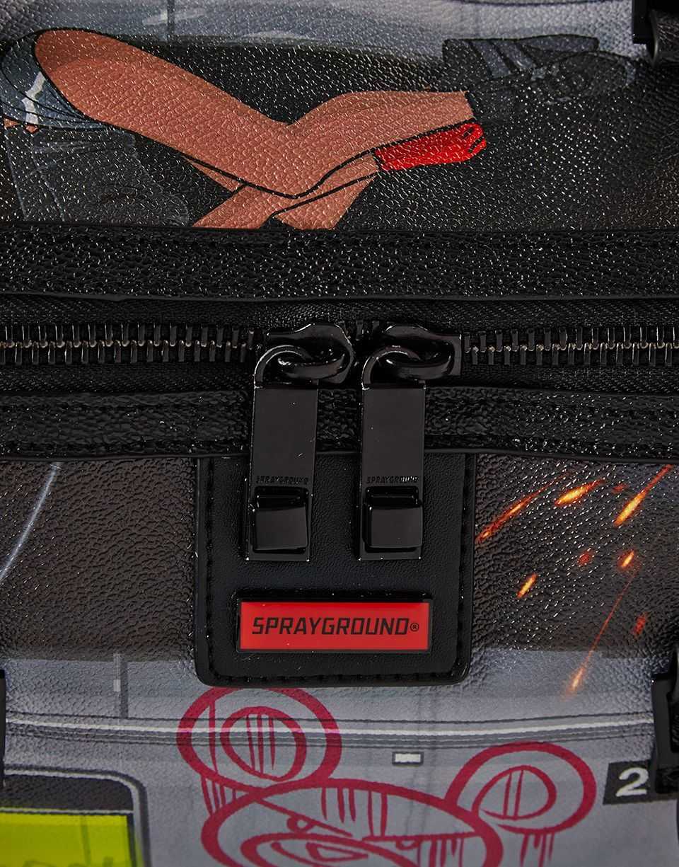 Τσαντεσ Sprayground Training Day Duffle μαυρα | 0954ESDRM