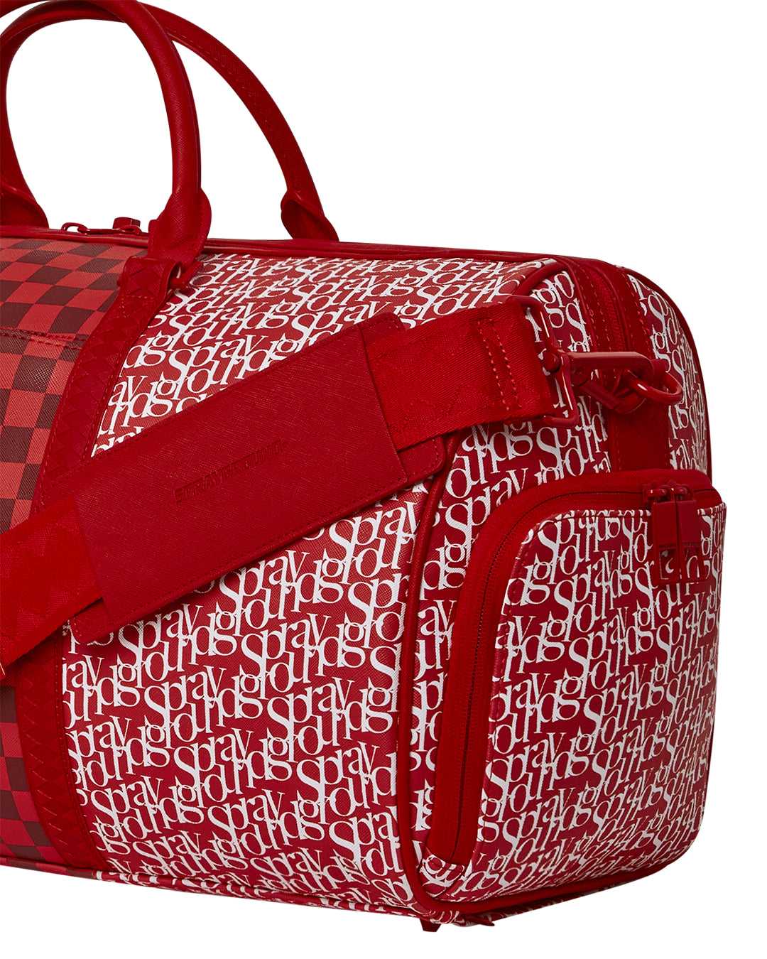 Τσαντεσ Sprayground Tri Split Duffle κοκκινα | 2458EOPQB