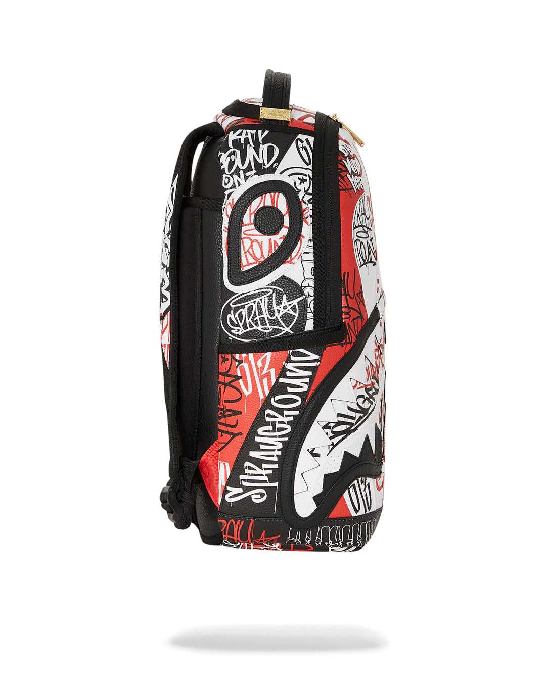 Σακιδια Sprayground Tri Split Graffiti Dlxsv ασπρα | 4836ZEXWL