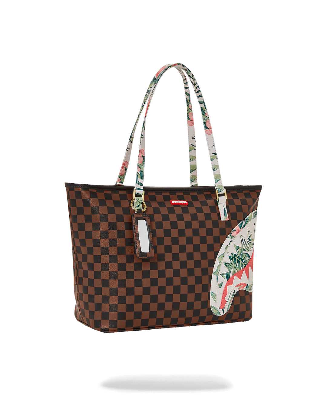 Τσαντεσ Sprayground Tropical Floral Tote καφε | 6478NICPF