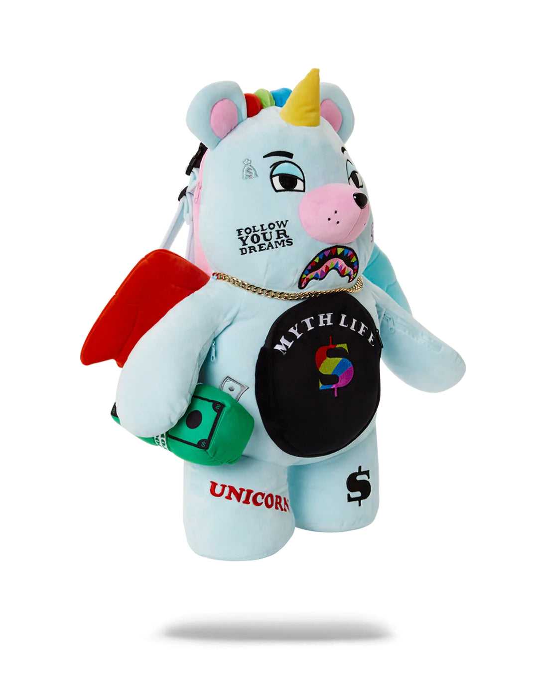 Σακιδια Sprayground Unicorn Bear μπλε | 8730KIGVM