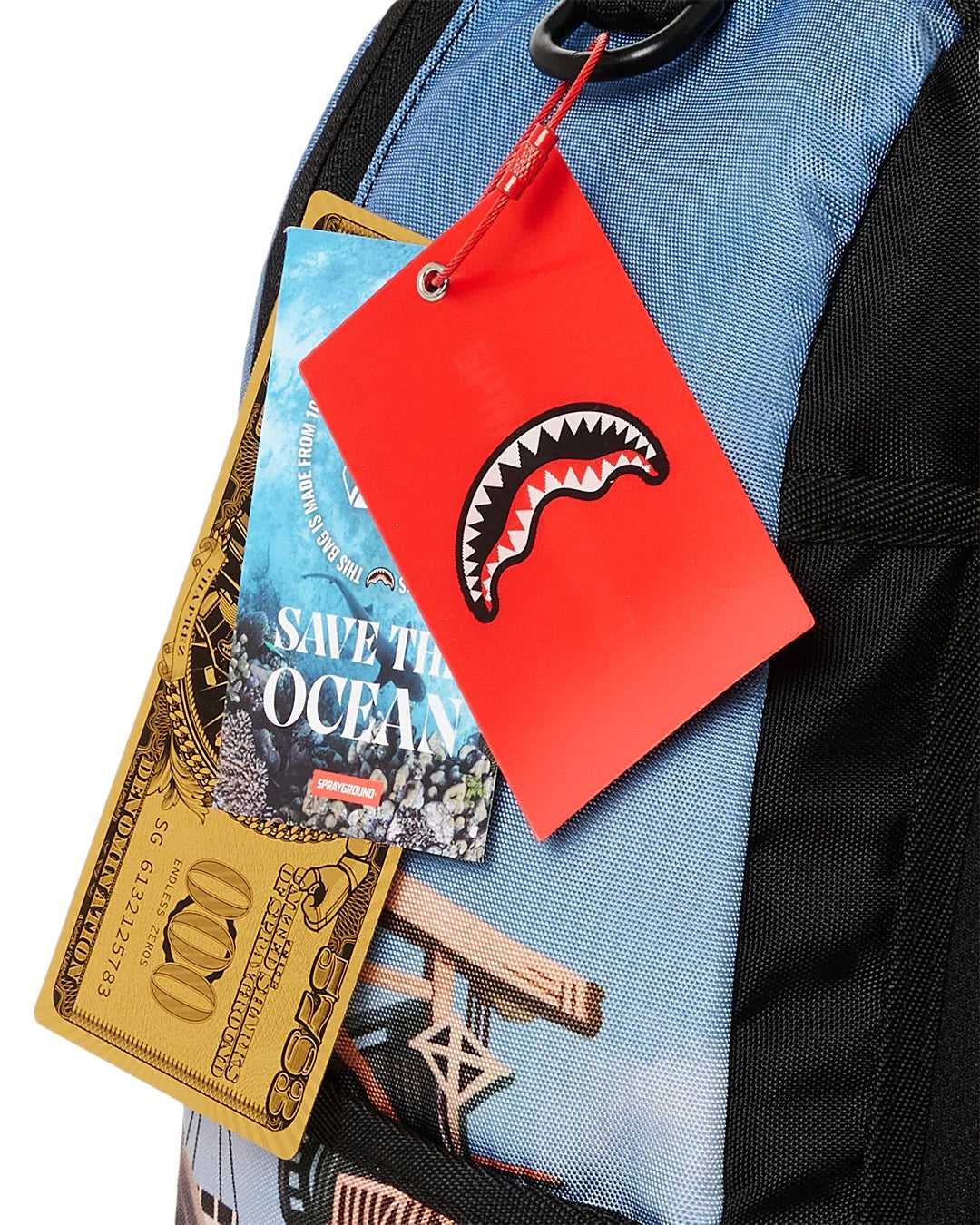 Σακιδια Sprayground Work In Progress Shark μπλε | 5817NBMAZ