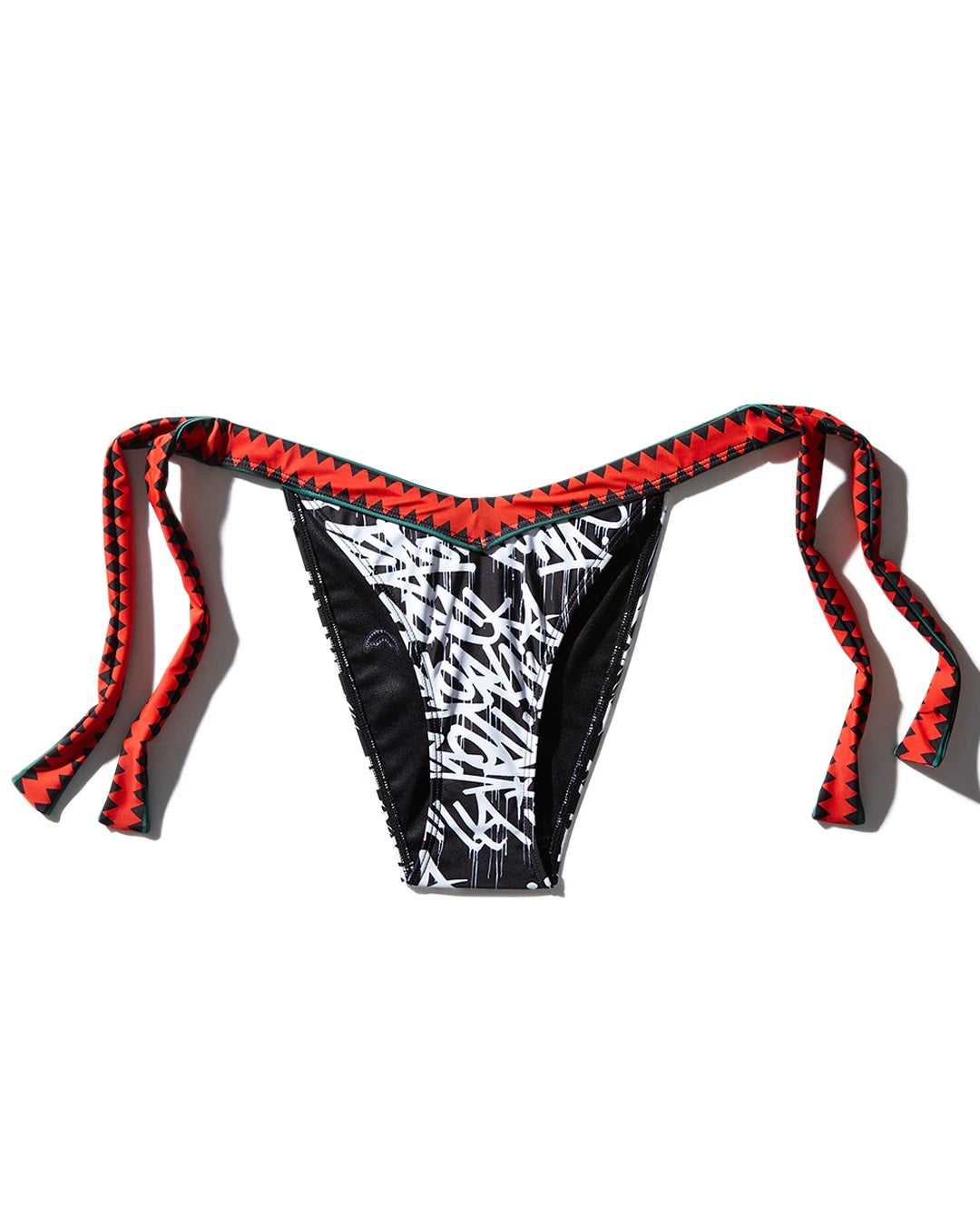 Μαγιό ανδρικα Sprayground 6th Avenue Bikini Bottom μαυρα | 8410LOEZA