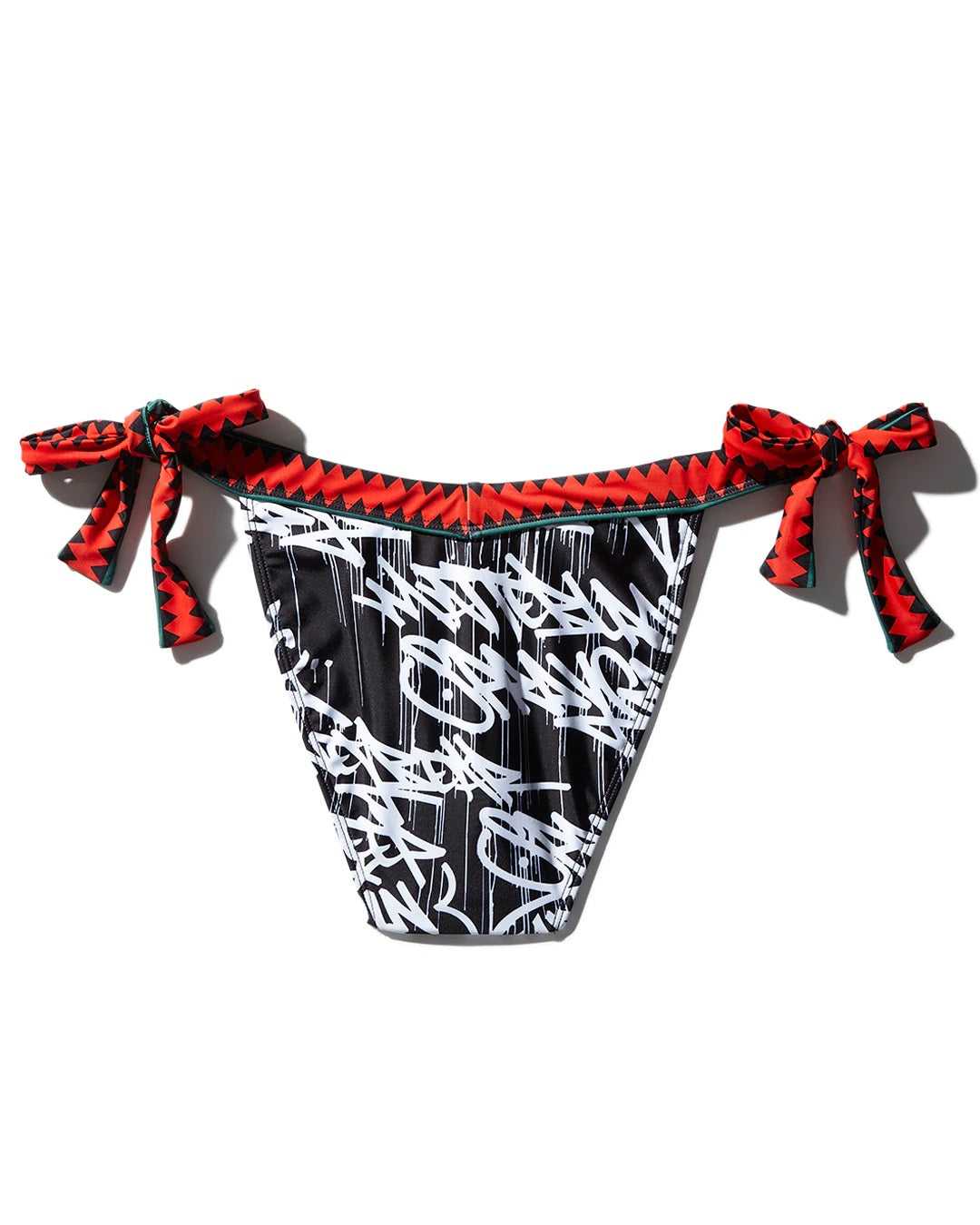 Μαγιό ανδρικα Sprayground 6th Avenue Bikini Bottom μαυρα | 8410LOEZA