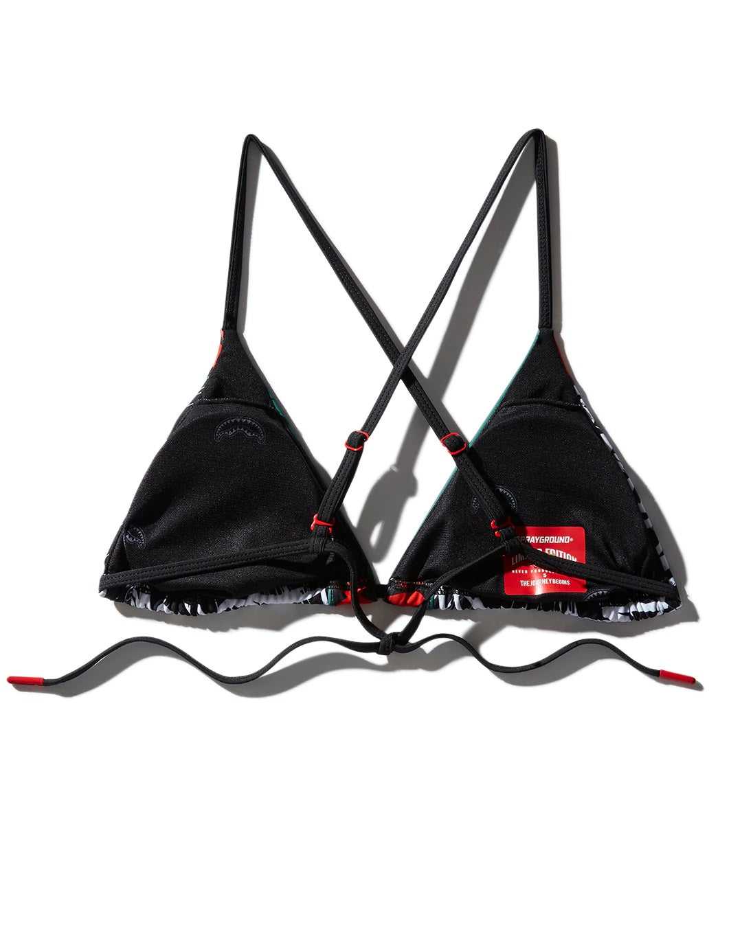 Μαγιό ανδρικα Sprayground 6th Avenue Bikini Top μαυρα | 8160DGUSZ