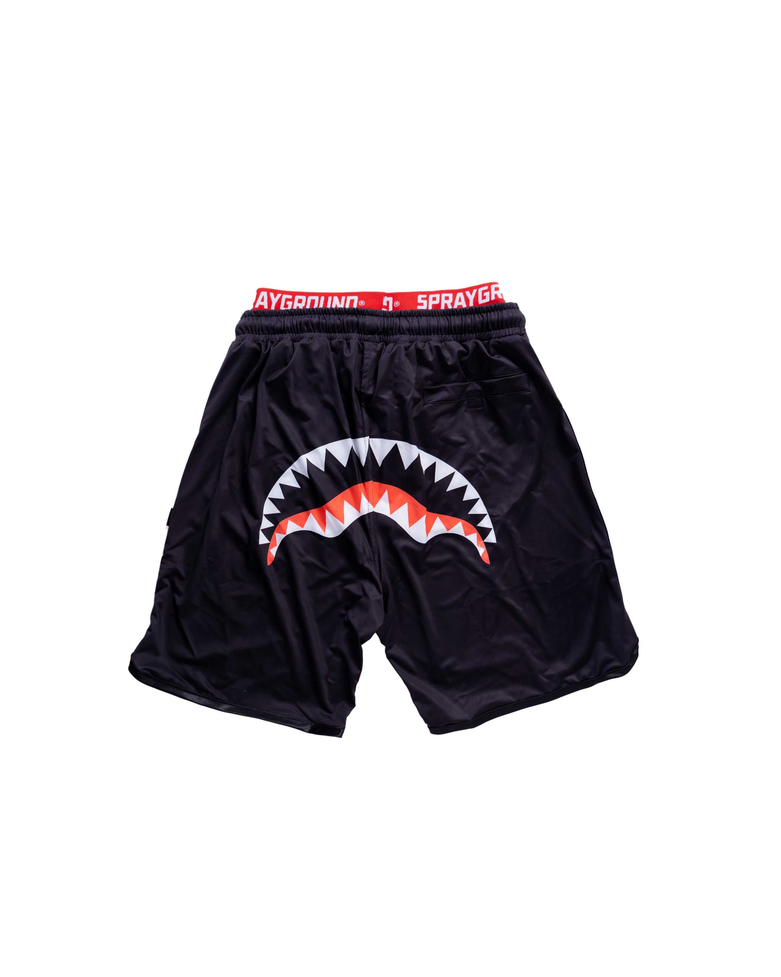 Μαγιό ανδρικα Sprayground Blind Side Swim Shorts μαυρα | 0187DWNHZ