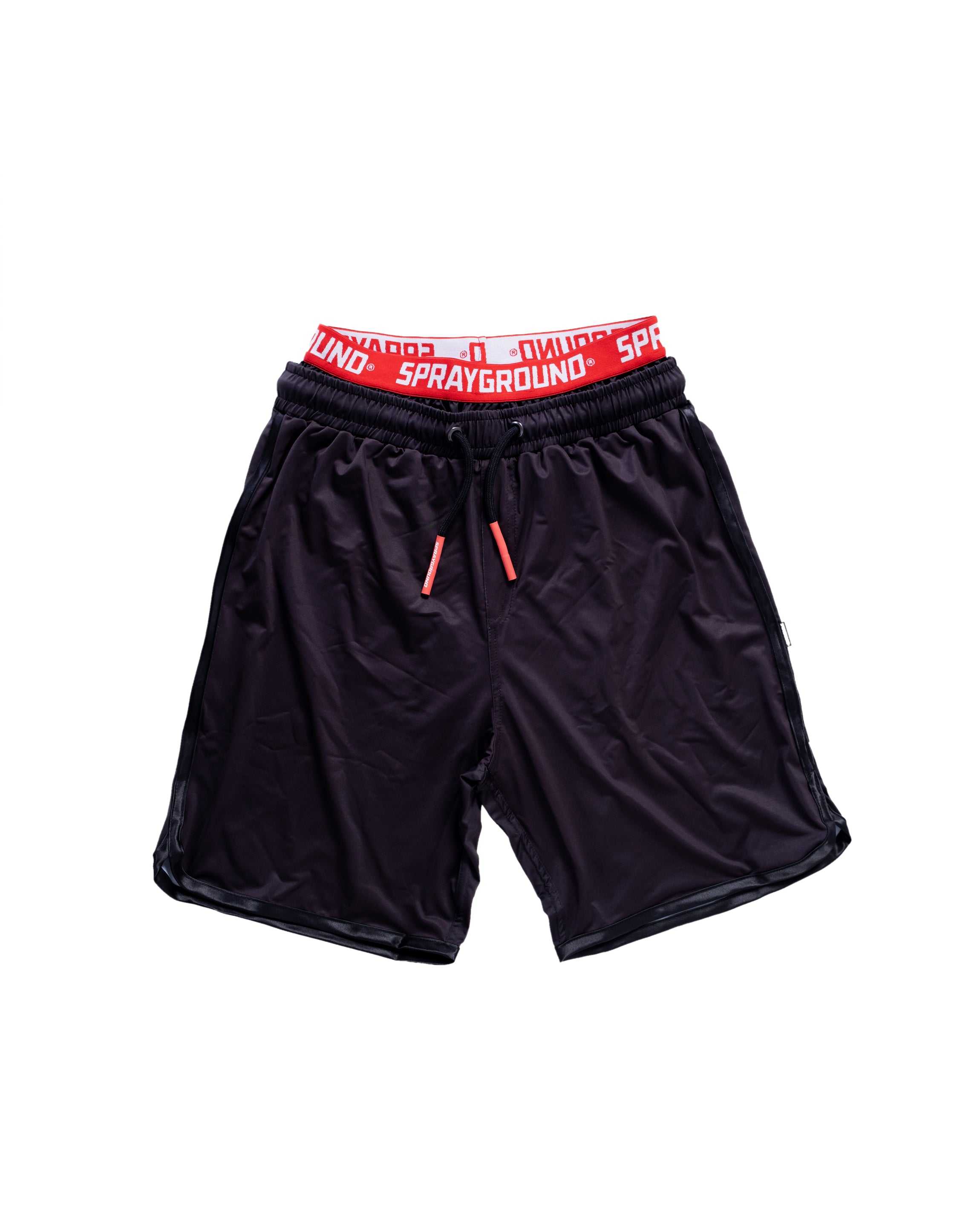 Μαγιό ανδρικα Sprayground Blind Side Swim Shorts μαυρα | 0187DWNHZ