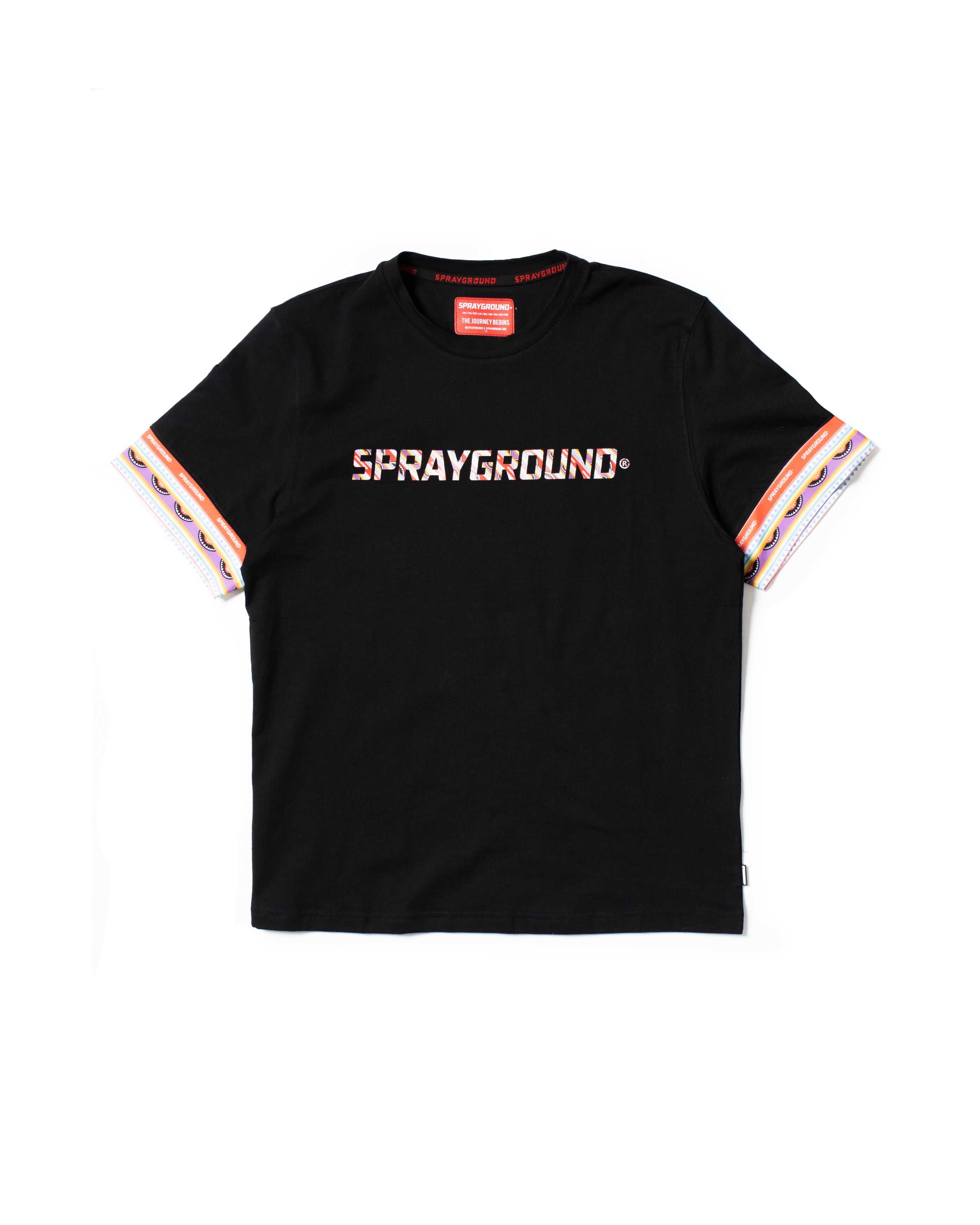 Μπλουζακι ανδρικα Sprayground Ethno Spray μαυρα | 4518JSMVC