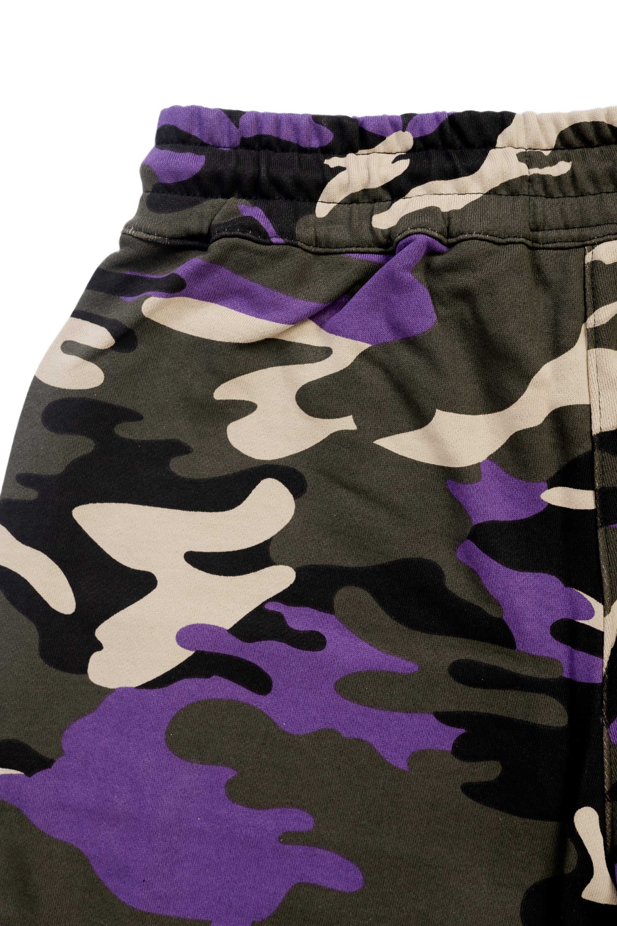 βερμούδα ανδρικα Sprayground Shorts μωβ καμουφλάζ μωβ | 3067LDSZT