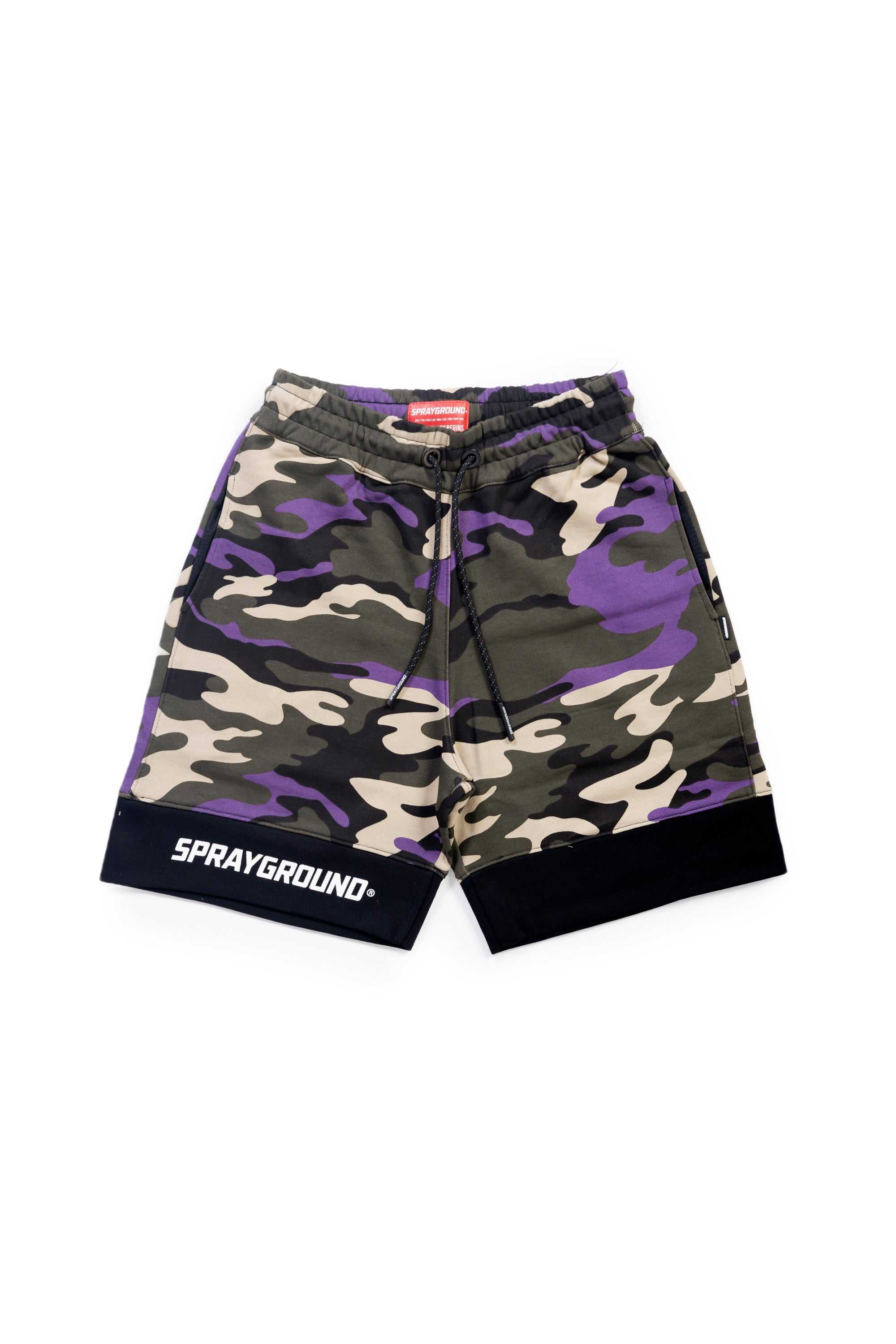 βερμούδα ανδρικα Sprayground Shorts μωβ καμουφλάζ μωβ | 3067LDSZT