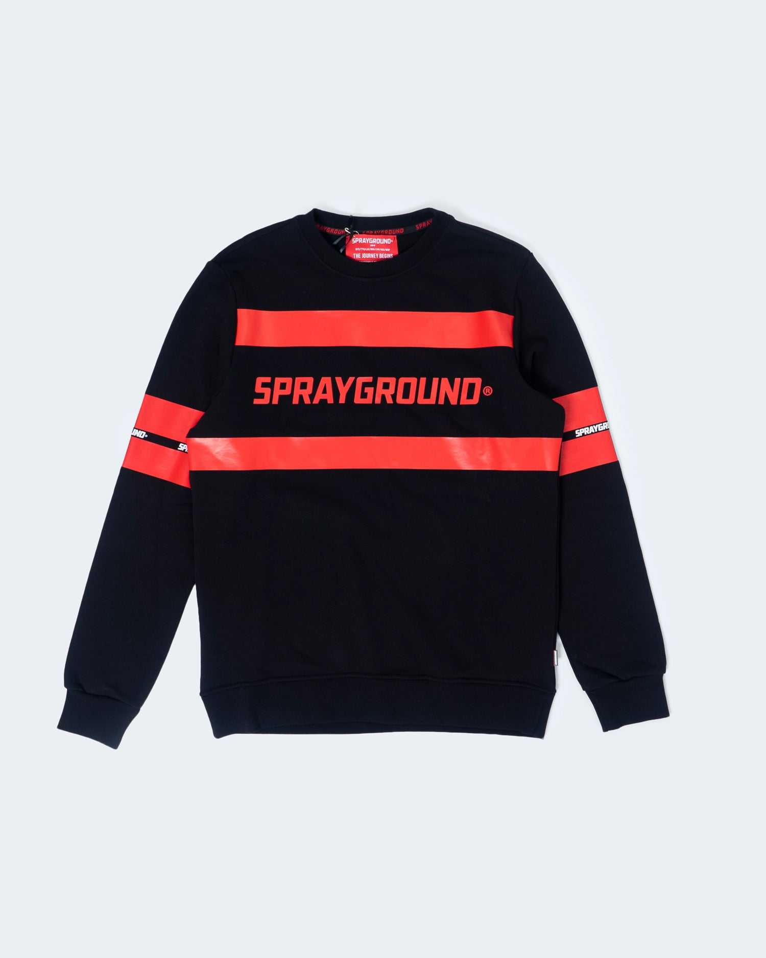 Φούτερ ανδρικα Sprayground Team Crew μαυρα | 0583AVWDX