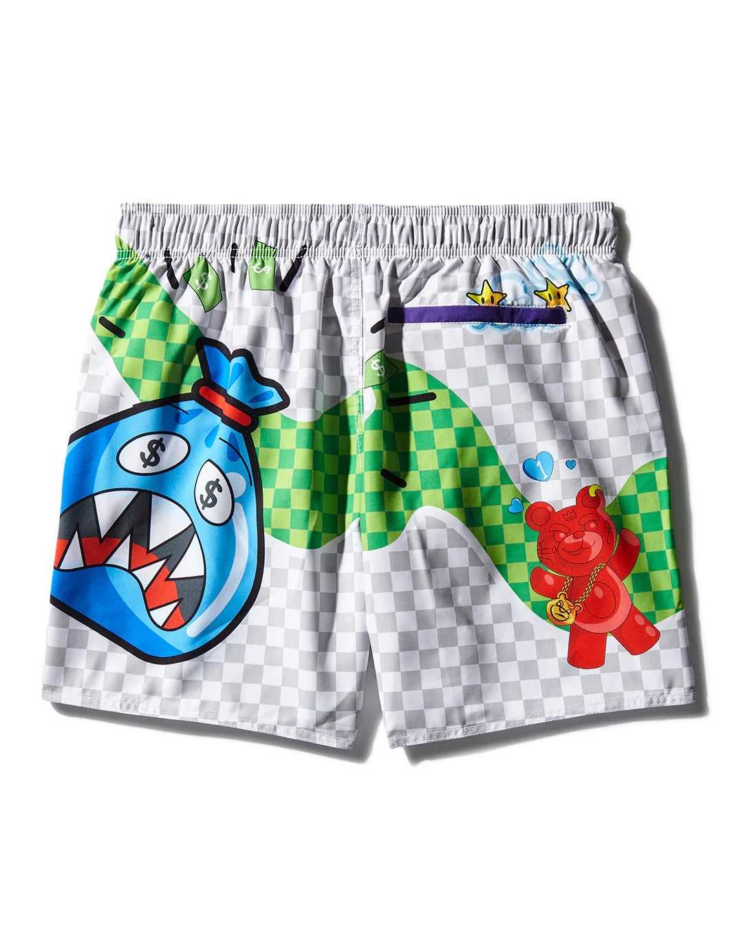 Μαγιό γυναικεια Sprayground Wtf 2.0 Swim ασπρα | 6270UCDNO