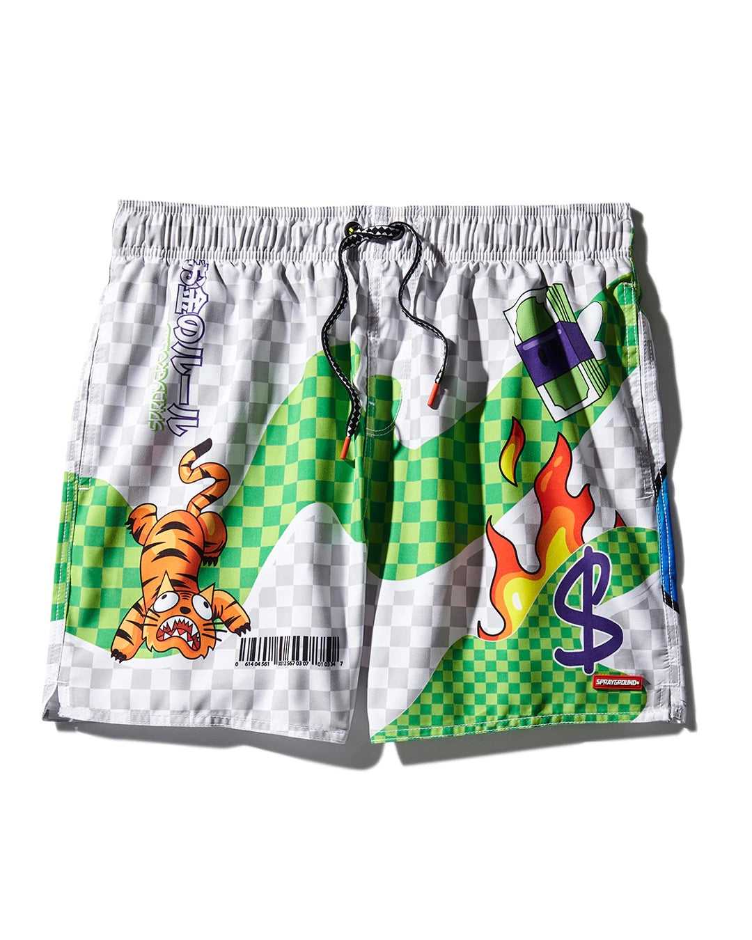 Μαγιό γυναικεια Sprayground Wtf 2.0 Swim ασπρα | 6270UCDNO